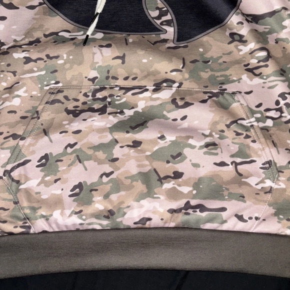 WU TANG CLAN HOODIE XXL MENS CAMO GREEN GREAT CONDITION - Picture 9 of 14